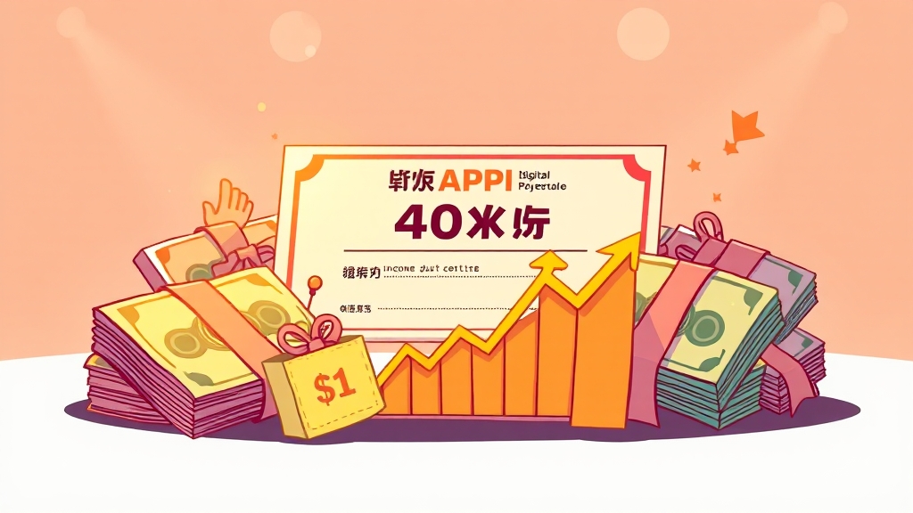40% 소득공제 혜택 (cartoon 스타일)
