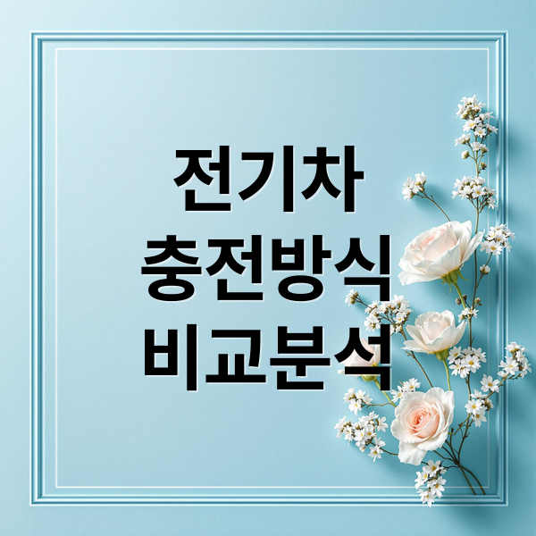 전기차 충전 방식 비교: 가정용 vs 공용 충전기의 모든 것