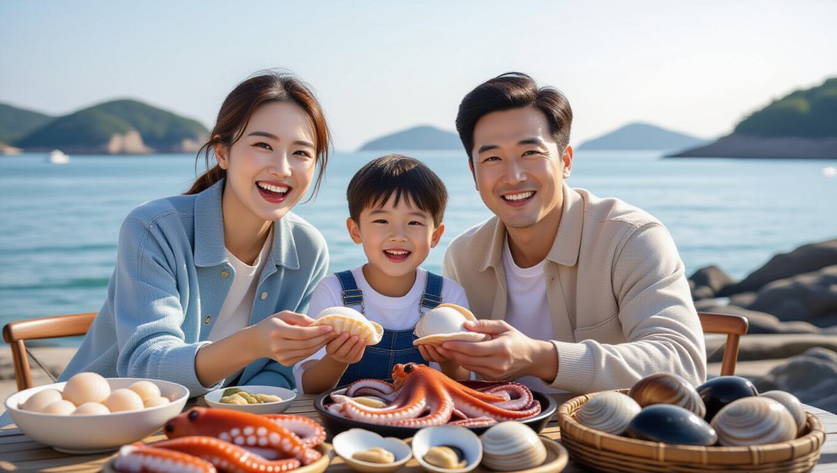 🌊 8월 서해안 제철 해산물과 함께하는 여름 여행!