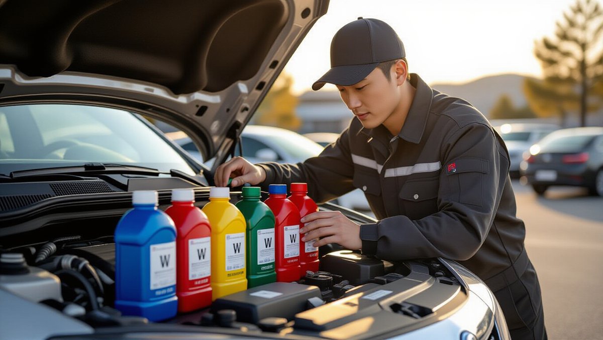 ⚙️ 엔진오일 종류별 특징과 점도 이해하기
