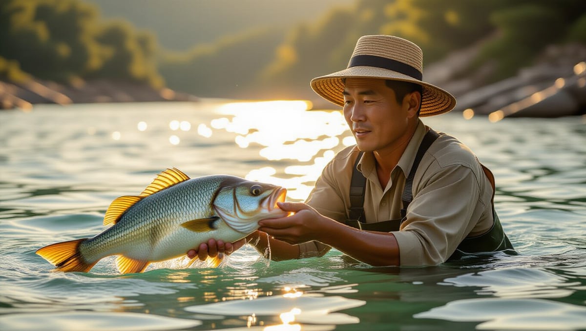 🎣 물고기 잡는 꿈, 행운과 성공의 신호!