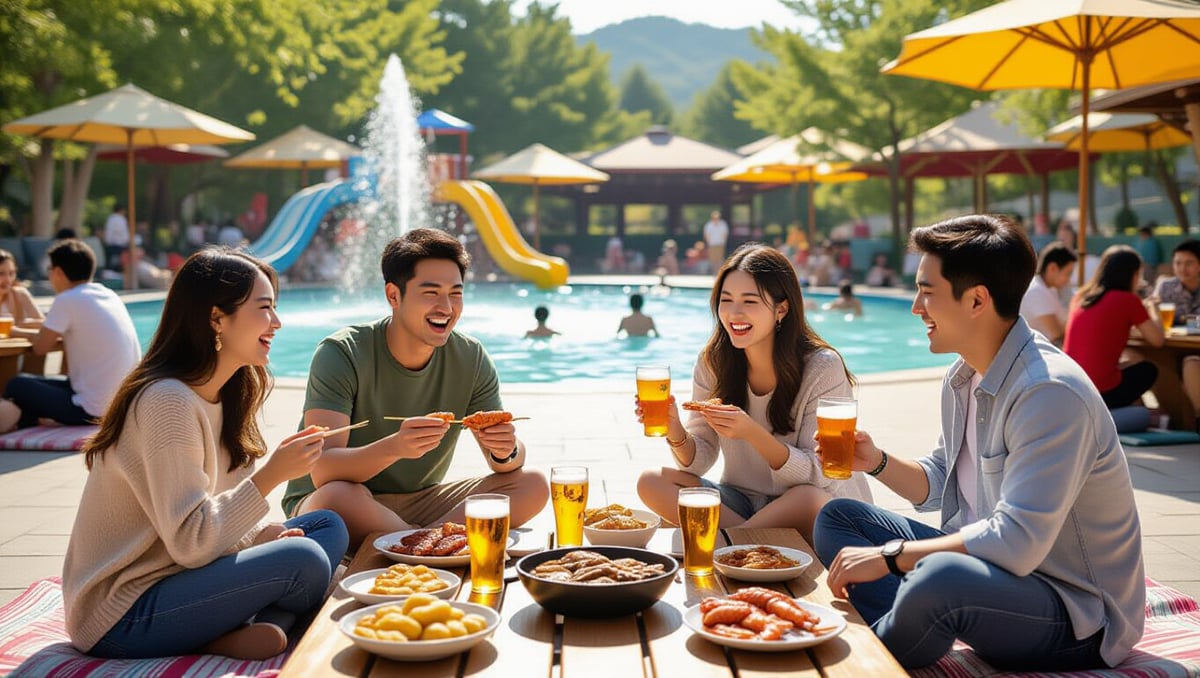 🍽️ 축제를 풍성하게! 먹거리와 편의 시설