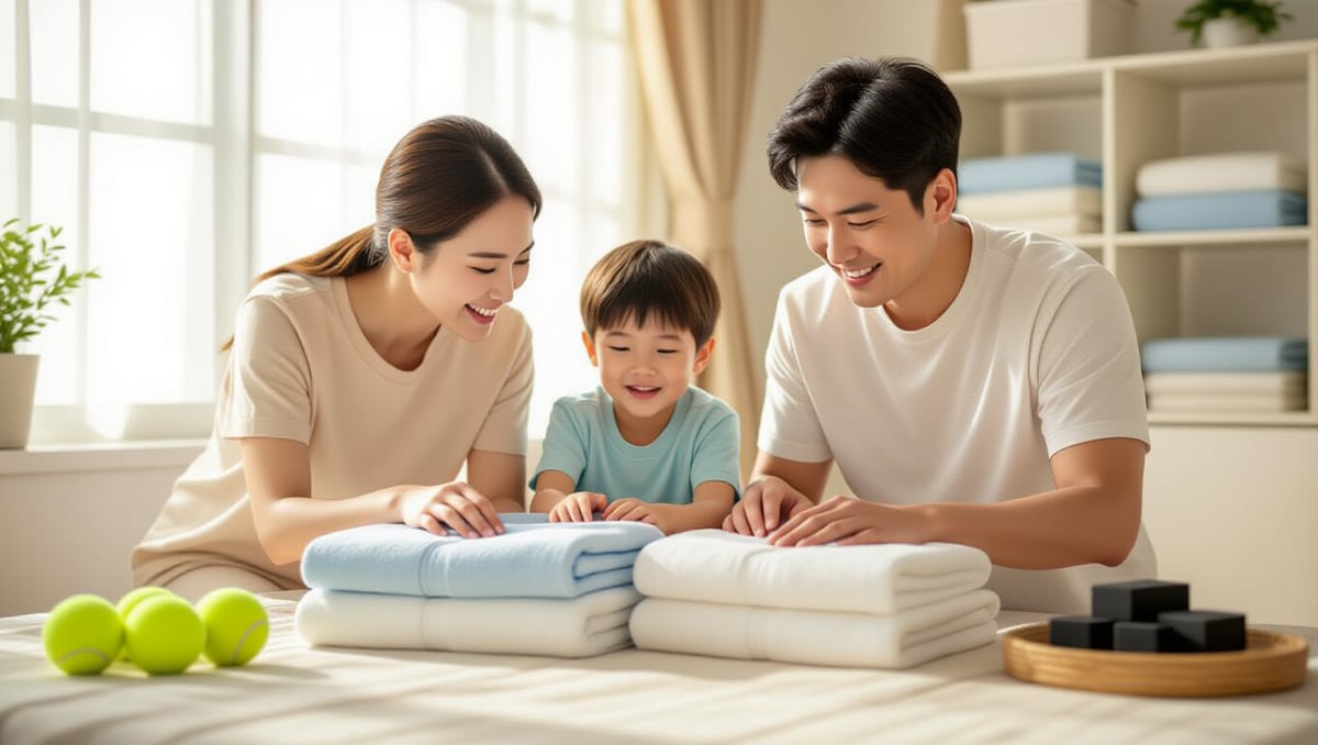 ☀️ 뽀송한 수건을 위한 건조 & 보관 노하우