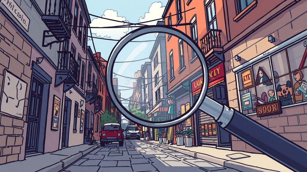 로드뷰 활용 꿀팁 & 숨겨진 기능 대방출 (illustration 스타일)