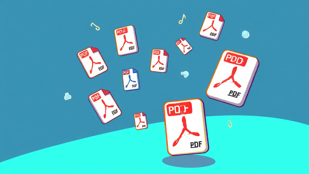 PDF 편집 프로그램, 어떤 기능이 있을까? (cartoon 스타일)