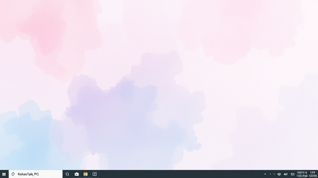 PC 버전 설치 및 설정 (watercolor 스타일)