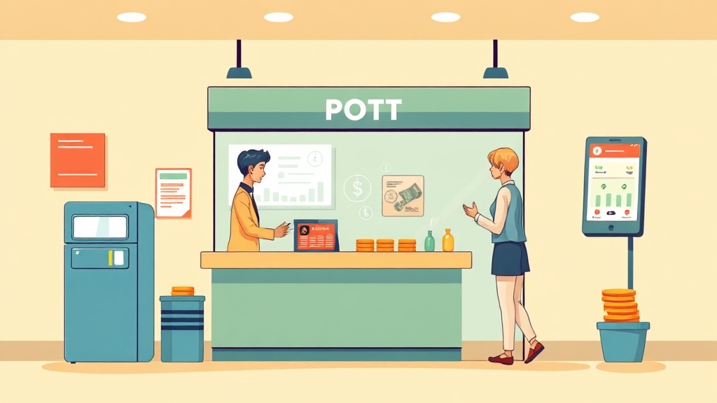 로그인 및 주요 서비스 이용 (illustration 스타일)