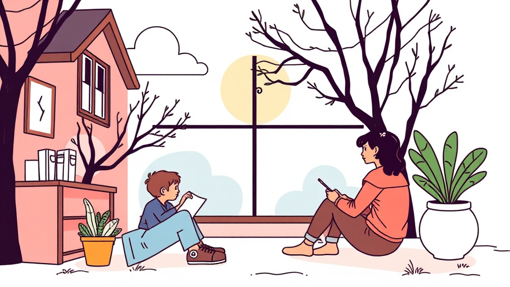청년월세지원 사업, 무엇을 지원하나요? (illustration 스타일)