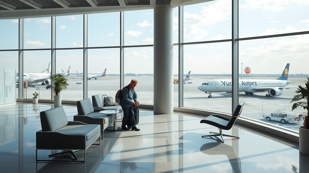 김포공항 쉼터, 이용 팁과 주의사항 (realistic 스타일)
