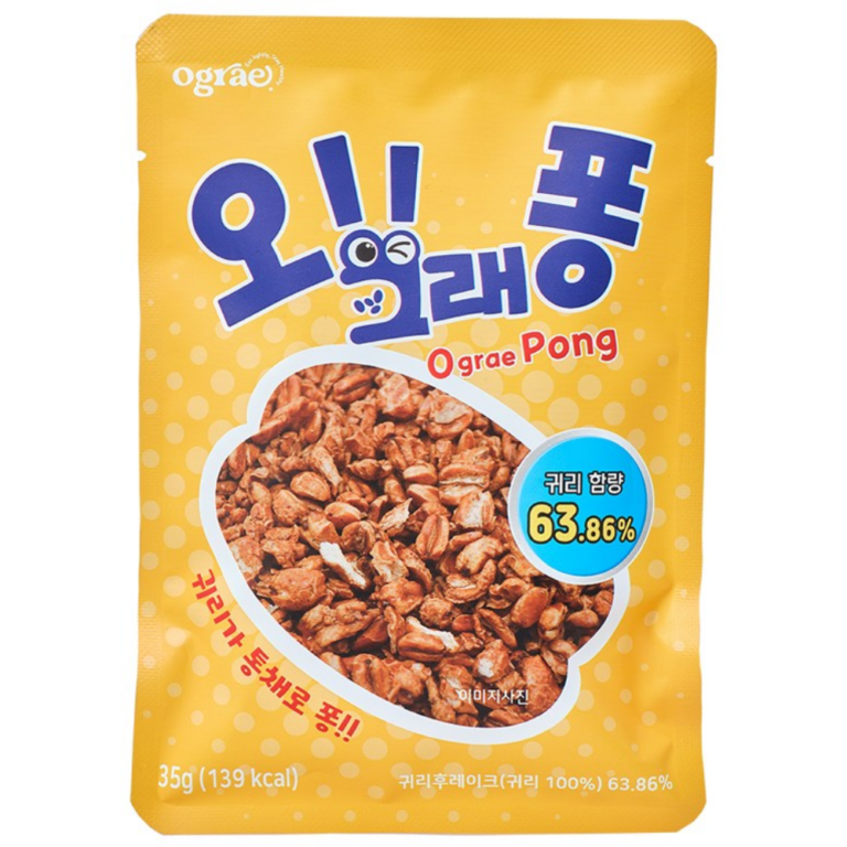 시리얼 - 오그래 오그래퐁 리얼 카카오 귀리 간식 그래놀라 시리얼, 35g, 5개